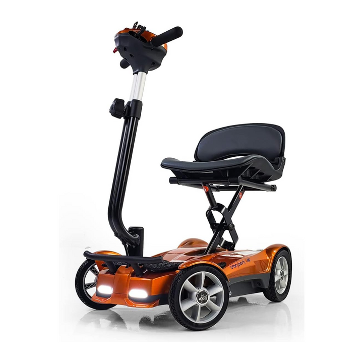 Transport 4 Wheel Automatic Electric Scooter - Metallic Red