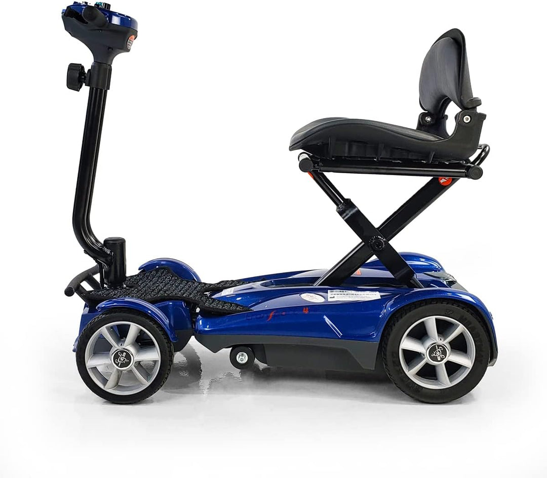 Transport 4 Wheel Automatic Electric Scooter - Sapphire Blue