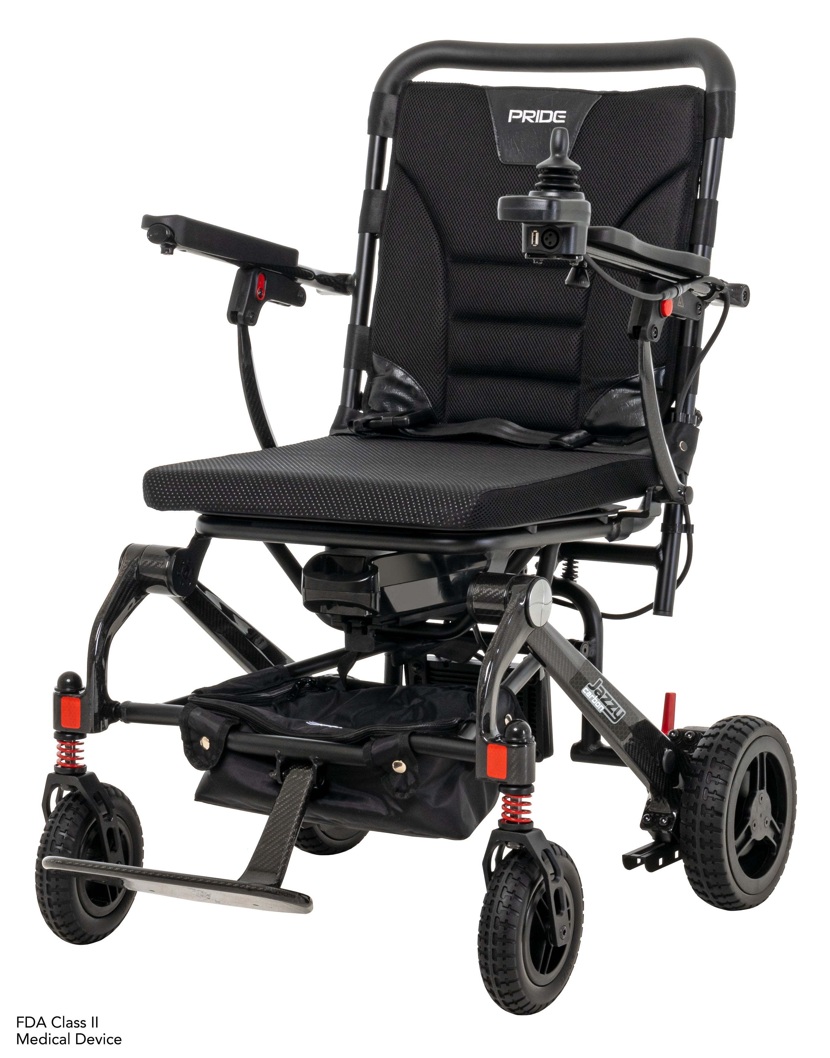 Jazzy Carbon Black Power Travel Chair – Lowry Mobility