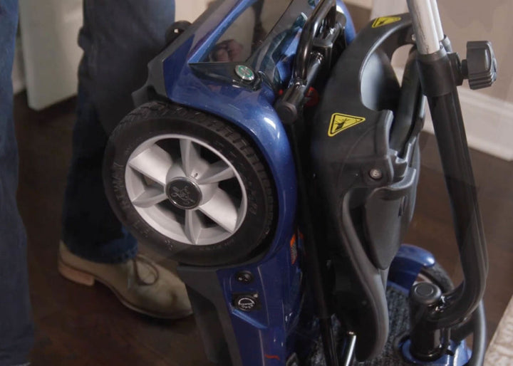 Transport 4 Wheel Automatic Electric Scooter - Sapphire Blue