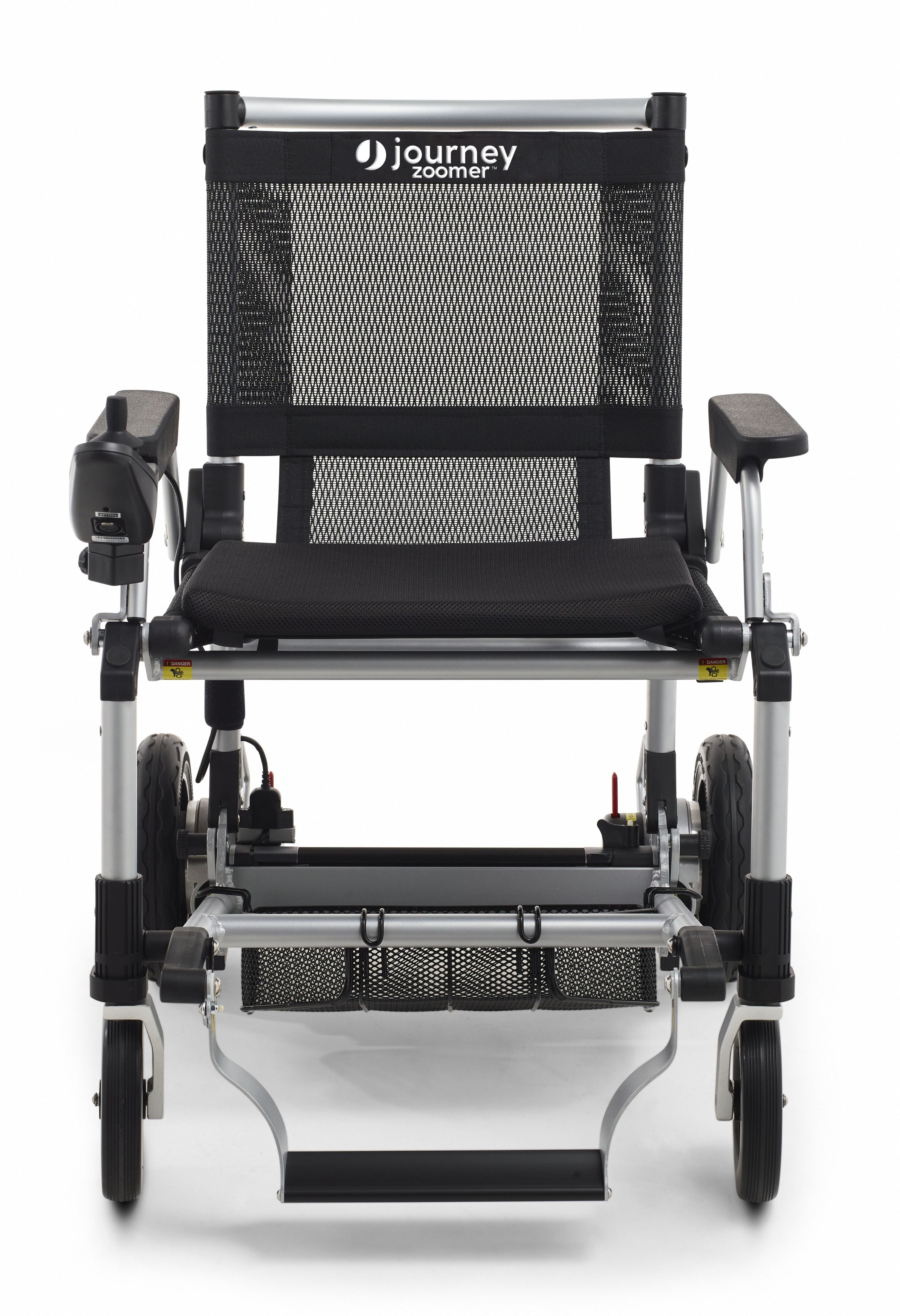 Journey Zoomer Folding Power Chair - Blue – Lowry Mobility